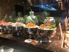 自助取餐区-西宁富力万达文华酒店美食汇西餐厅