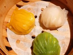 三色蔬鲜虾饺-万丽轩·粤菜(王府井金茂万丽酒店)