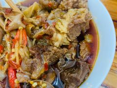 40元牛肉鸭肠-智强牛肉面