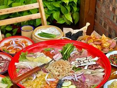 -陈叉子钢盆烤肉(中原万达店)