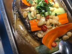 香蒜烤鱼-探鱼·鲜青椒爽麻烤鱼(中山大信新都汇店)