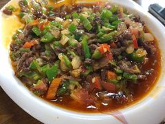 -歹歹的加个面过油肉拌面