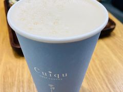 海盐香草奶茶-奎克咖啡Cuiqu(晶品店)