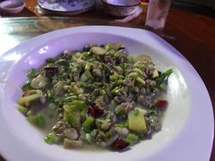 葱炒蛤蜊-杨记海鲜楼(三门黑金冠店)