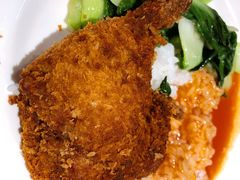 鸡腿饭-北大家园食堂