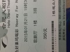 票-合肥大剧院