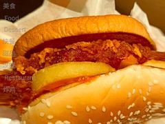 大盘鸡风味麦辣鸡腿汉堡-麦当劳(四川北路店)