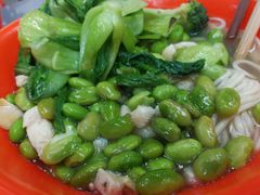 鸡丁毛豆面-复旦大学本部-食堂