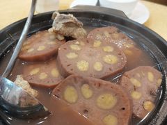 招牌扇骨煲淋莲藕-汇景花园酒家(基立下道店)