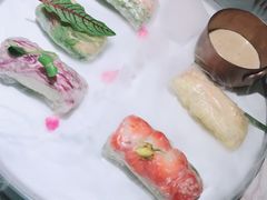 漫步花开彩虹卷-蜜桃花开·中西融合菜E&W(南长街店)