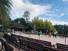 步行区的入口-清迈夜间动物园