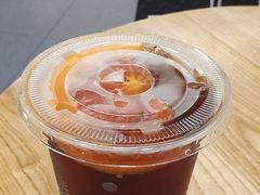西柚气泡冰咖啡-肯德基(蓝桥店)