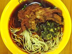 熏鱼面-瞻园面馆鸭血粉丝汤(老门东店)
