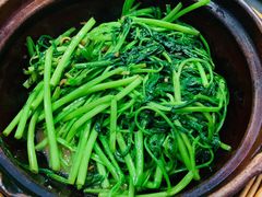 啫啫虾酱空心菜-熠盛粤味(永康路店)