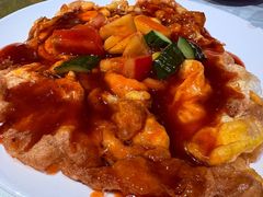 糖醋炸蛋-屋顶花园餐厅(步行街老地王大厦店)