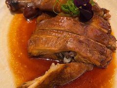 豉油东坡半边鸡食-桂满陇·蟹黄小笼汤包(中山公园店)