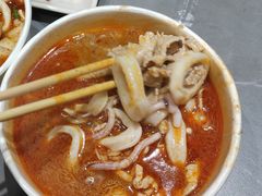 瘦肉鱿鱼沙茶面-四里沙茶面(湖滨四里店)