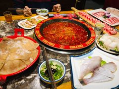 牛油红锅-蜀辣居鲜货老火锅(红牌楼店)