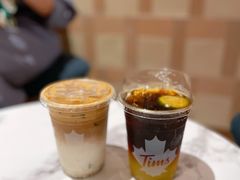 四重奏浮云拿铁-Tims天好咖啡·贝果(雁展路万象天地店)