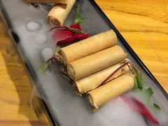 脆筒龙虾卷-后海16号·北京私房菜