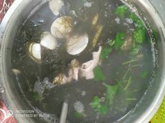 白贝海草汤-胜记大排档·台山本地海鲜·台山黄鳝饭