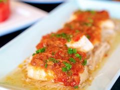 特色酱蒸鳕鱼-铭轩中餐厅·海南菜·粤菜(亚龙湾瑞吉店)