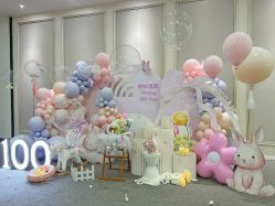 -九州派对生日布置宝宝宴·气球装饰.活动策划·求婚·百天宴满月宴周岁宴订婚宴寿宴婚房