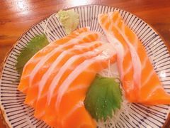 三文鱼生鱼片-百步拉面