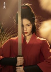 -虞美人汉服摄影