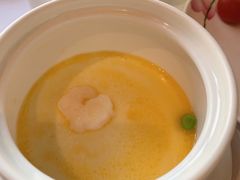 浓虾汤炖土鸡蛋-龙吟九品(青龙山庄店)