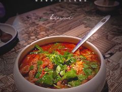 水煮牛肉-绿茶餐厅(汇悦大融城店)