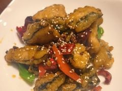 糍粑鱼块-长春观斋补堂素菜馆