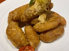 高邮咸蛋黄炒南瓜-镇江苏宁万豪酒店-苏筵中餐厅