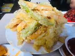 炸蔬菜-平山城鑫烧烤(建国楼店)