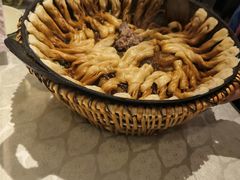 排骨豆角卷子-华盛园卷子王农家菜水库鱼