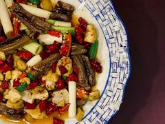 爆炒土鳝鱼-百年粉蒸牛肉