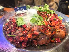 招牌干锅辣鸭头-路边羊烧烤酒场(宝带路店)