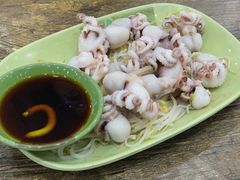 芥末白灼八爪鱼-贞姨美食·老字号海鲜大排档