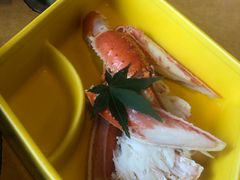 水煮螃蟹配醋-蟹道乐(道顿堀本店)