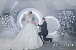 -派丽莫Pellimo原创设计婚纱品牌