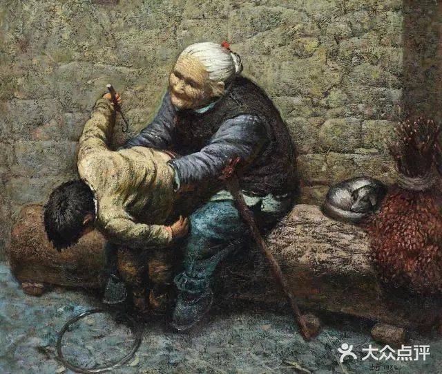 那些母亲与乡愁  尽在油画中的中国母亲