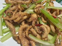 椒盐鱿鱼须-来顺成饭庄