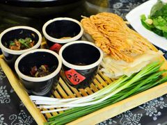 煎饼大葱-芳林嫂 湖边边巧媳妇渔家菜馆
