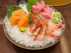 三文鱼刺身-九洲喜来登酒店湖月日餐厅