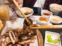 -草家酱蟹炭火烤肉店(珲春南路一店)