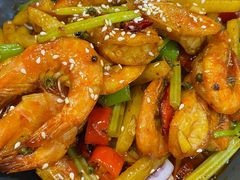 香辣鱿鱼鸡尾虾-小民大排档(光谷店)