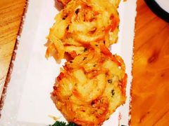 芝味虾米蔬菜天妇罗-桃太郎创作料理(大坪店)