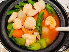 浓虾汤带子蔬菜煲-8餐厅(新葡京酒店)