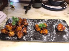 雪花糖醋里脊-绿茶餐厅(乐峰广场店)