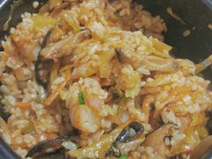 鲜虾石锅拌饭-韩聚园韩国料理(文灶店)